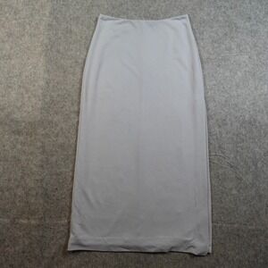 Third Form Skirt Womens 2 Blue Mode Split Side Midi